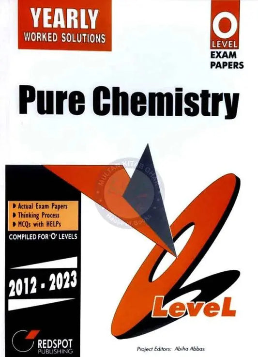 Yearly Worked Solution Pure Chemistry O level Exam Papers 2012-2023 By Redspot