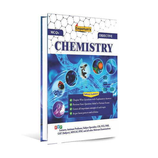 Emporium MCQs Chemistry Book for Lecturer CSS FPSC by Baqir Multan Kitab Ghar