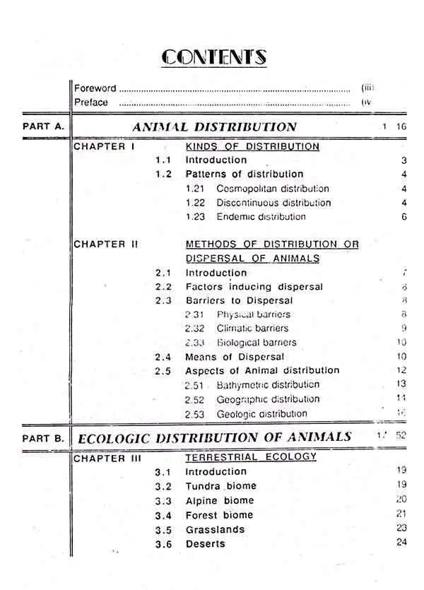 Zoogeography Palaeontology and Wild Life Management Book By Dr. S.S. Ali