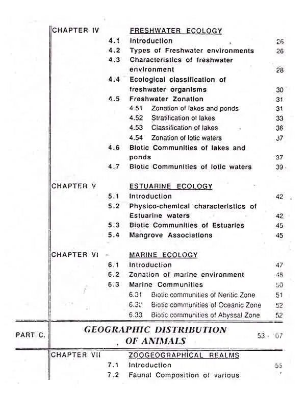 Zoogeography Palaeontology and Wild Life Management Book By Dr. S.S. Ali