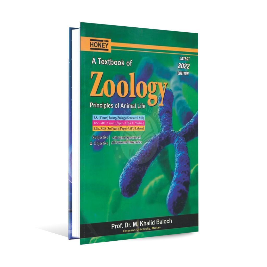 Zoology Principles of Animal Life BS Book By Khalid Baloch Multan Kitab Ghar