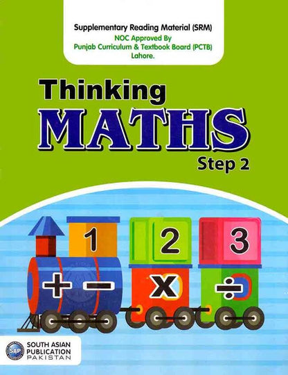 Thinking Maths Step 2 Book Written By Maheen Farooq Multan Kitab Ghar