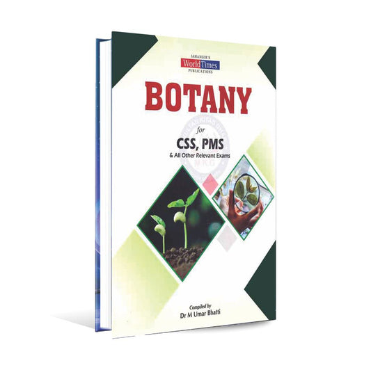 JWT Botany Book for CSS by Dr M Umar Bhatti Multan Kitab Ghar