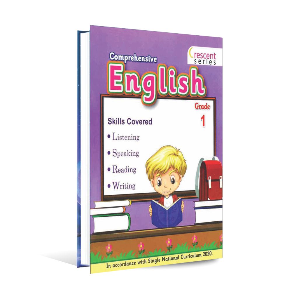 Comprehensive English Book For Grade 1 By Crescent Series Multan Kitab Ghar