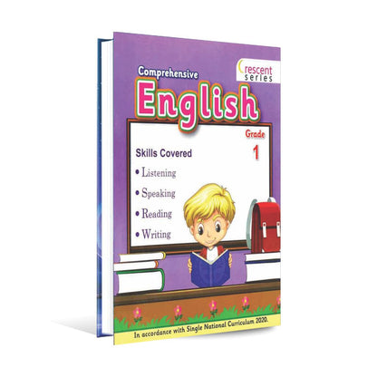 Comprehensive English Book For Grade 1 By Crescent Series Multan Kitab Ghar