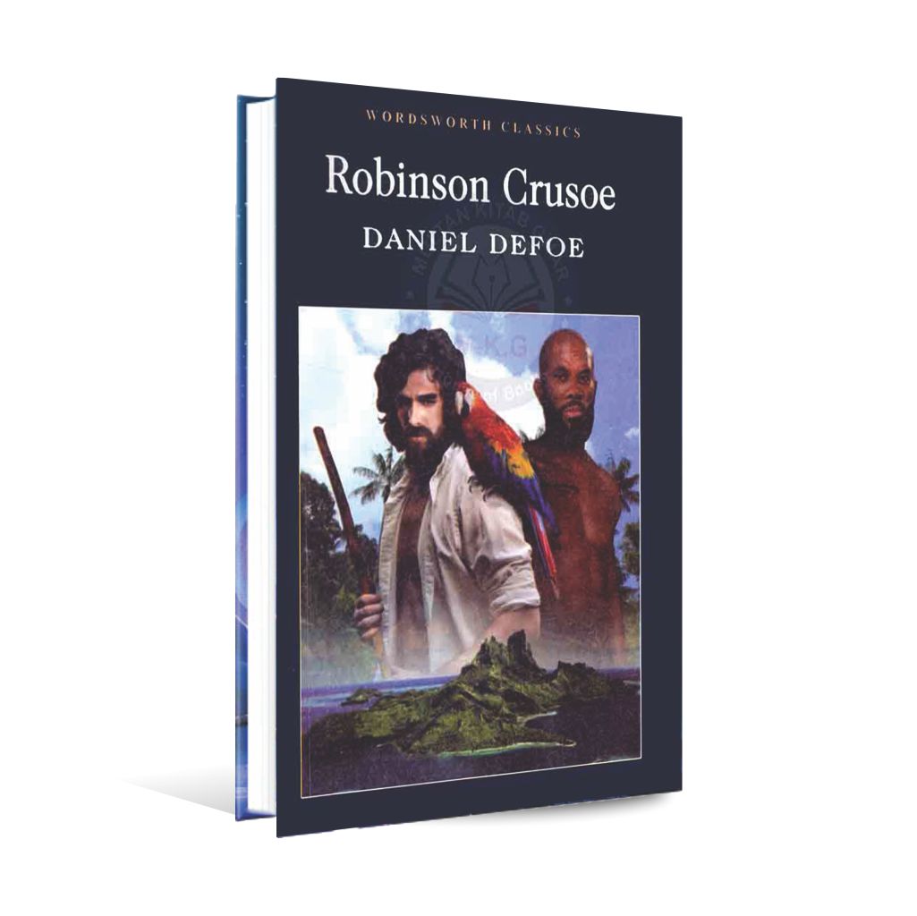 Robinson Crusoe Book for BS English by Daniel Defoe Multan Kitab Ghar