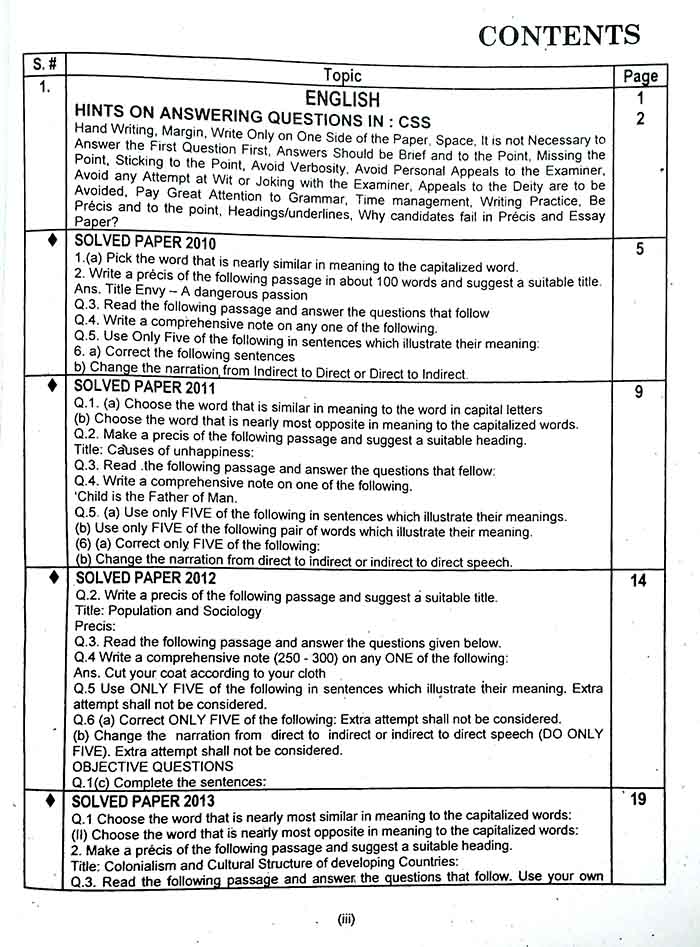 Caravan CSS Solved Papers Compulsory Subjects By Shabbir Hussain Chaudhry Multan Kitab Ghar