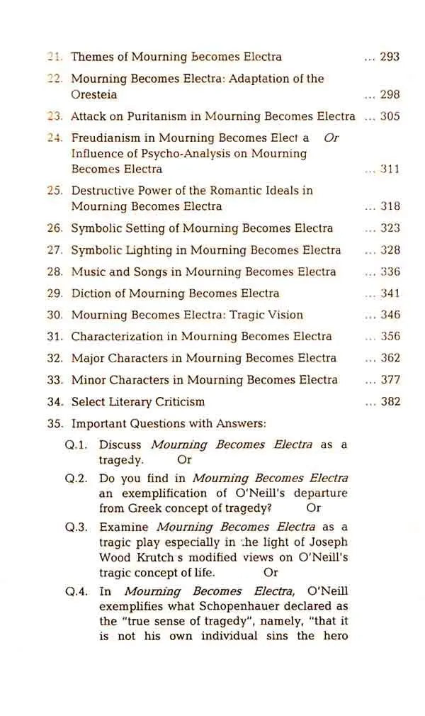 famous Mourning Becomes Electra Book by Eugene O Neill