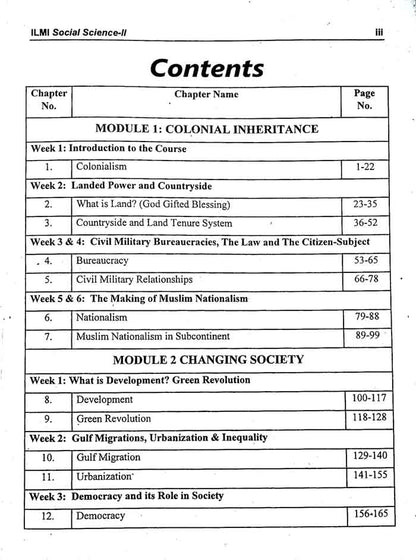 Social Science-II SSCl 106 Science of Society-II BSU 108 Book For ADA, BS Semester-II By M. Akram Afaq Rana Multan Kitab Ghar