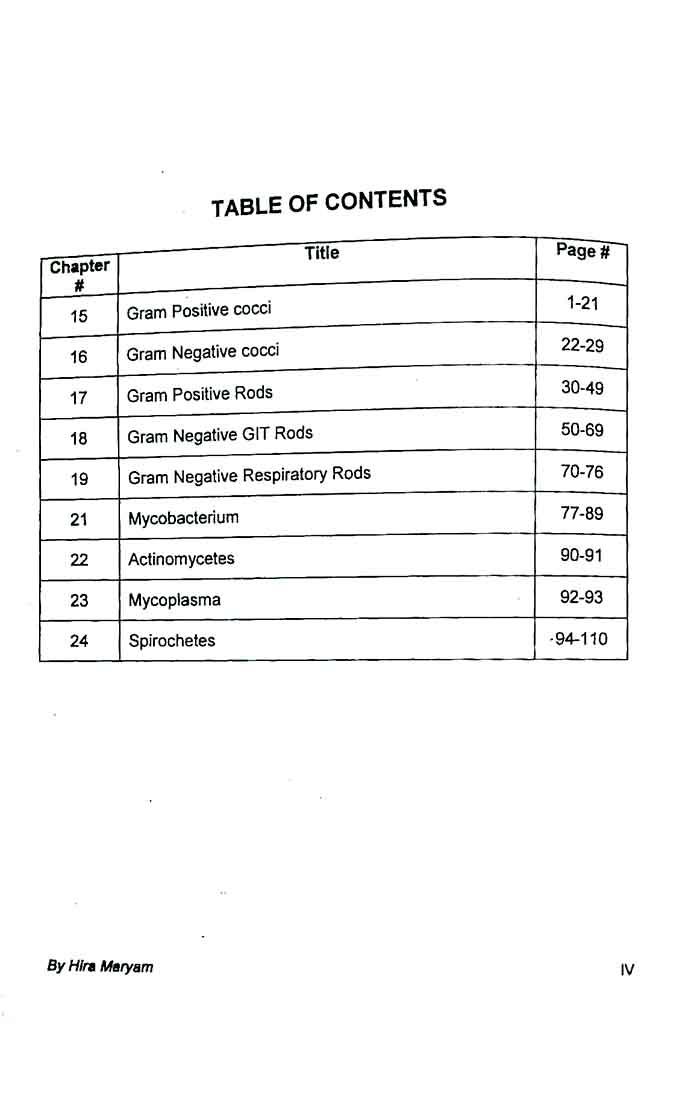 Bacteriology Made Easy An Extract of Levinson's Microbiology By Hira Maryam Multan Kitab Ghar