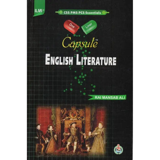 ilmi Capsule English Literature Book For CSS By Mansab Ali Multan Kitab Ghar