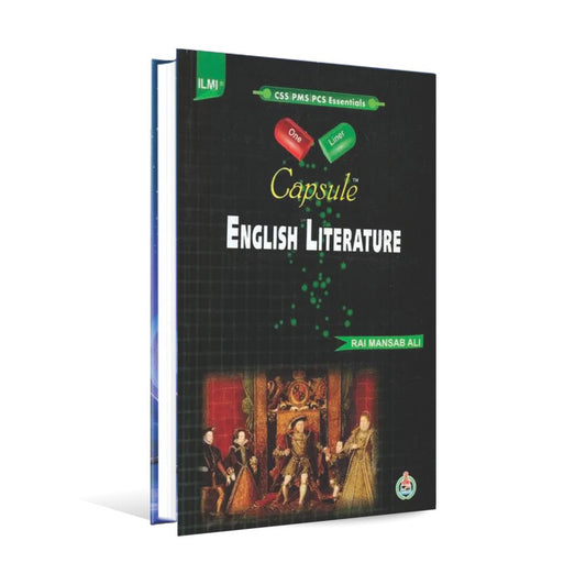 ilmi Capsule English Literature Book For CSS By Mansab Ali Multan Kitab Ghar