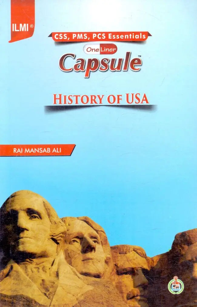 ilmi Capsule History of USA Book For CSS By Rai Mansab Ali Multan Kitab Ghar