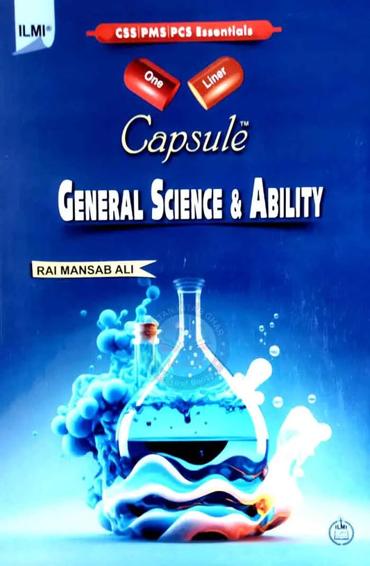 ilmi General Science and Ability For CSS By Rai Mansab Ali Multan Kitab Ghar