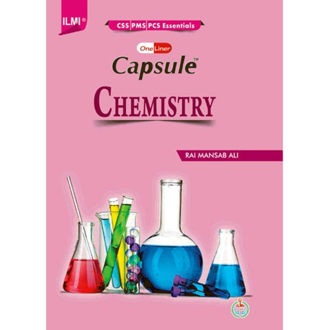 ilmi One Liner Capsule Chemistry Book For CSS PMS By Rai Mansab Ali