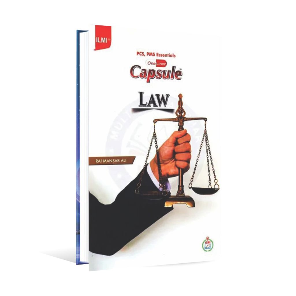 ilmi One Liner Capsule Law Book By Rai Mansab Ali Multan Kitab Ghar