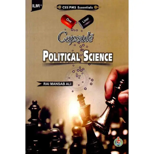 ilmi One Liner Capsule Political Science Book By Mansab Ali Multan Kitab Ghar