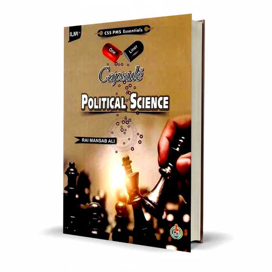 ilmi One Liner Capsule Political Science Book By Mansab Ali