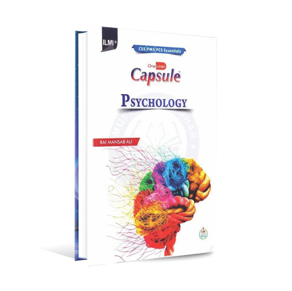 ilmi One Liner Capsule Psychology Book By Rai Mansab Ali