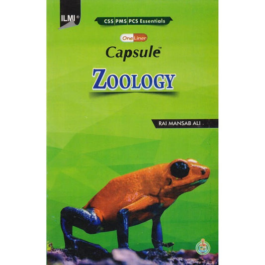 ilmi One Liner Capsule Zoology Book By Rai Mansab Ali