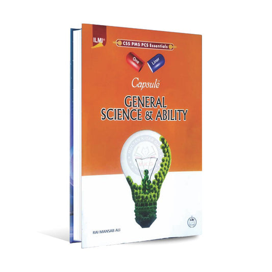 ilmi General Science and Ability For CSS By Rai Mansab Ali Multan Kitab Ghar
