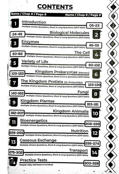 Scholar Series Biology up to date solved papers for Class 11 by Scholar Publications Multan Kitab Ghar