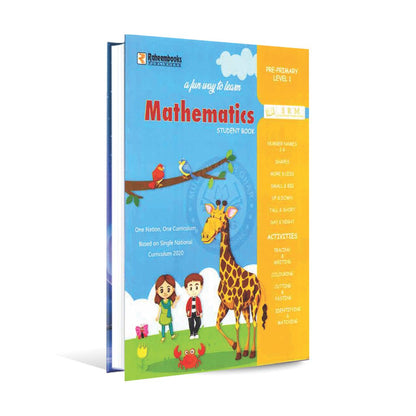 A fun way to learn Mathematics Book for Primary Level 1 by Raheem Multan Kitab Ghar