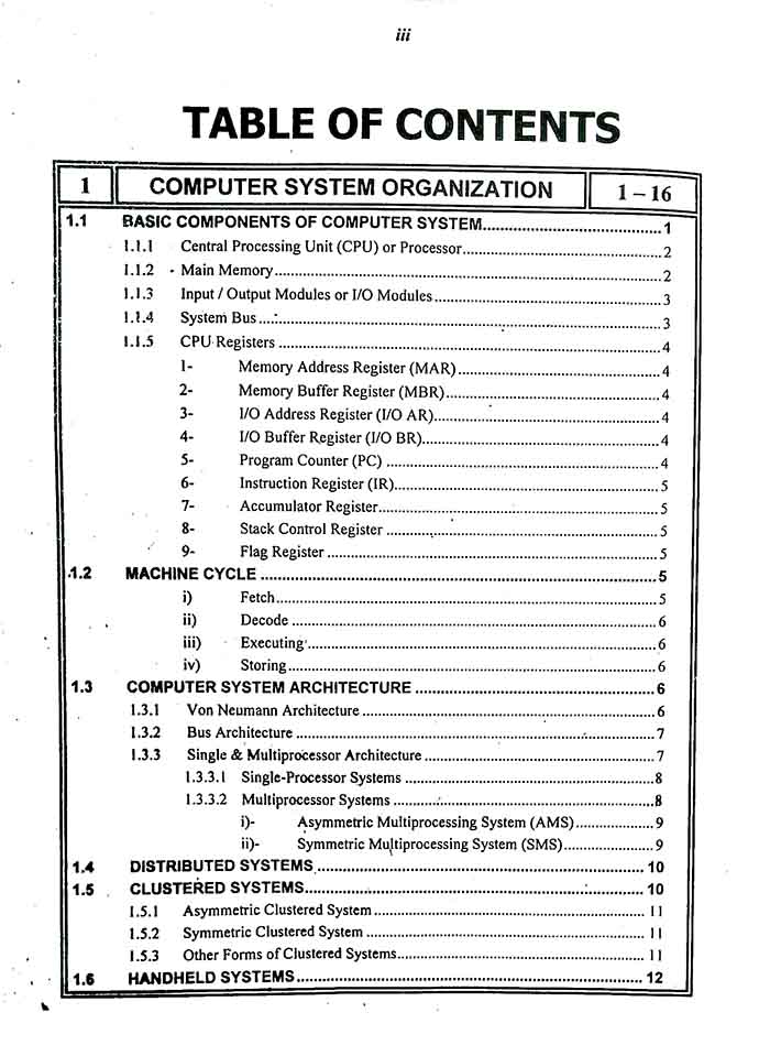 PM Series Operating System 5th Edition for BS Student By C M Aslam