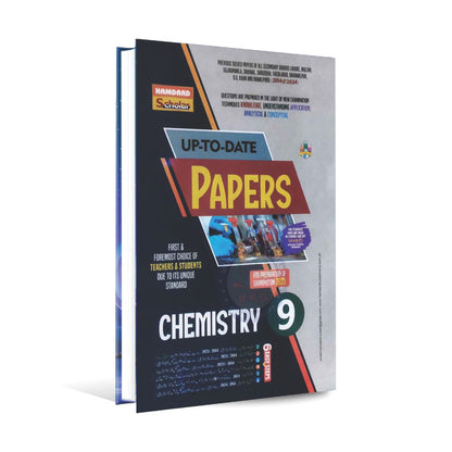 Hamdard Scholar Chemistry Up To Date Papers for Class 9th for Preparation of Examination 2025