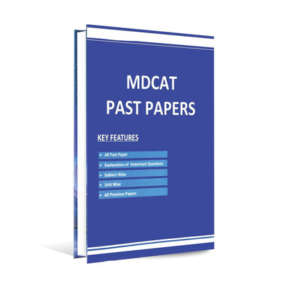 MDCAT Past Papers Solved MCQs Book for MBBS Students Multan Kitab Ghar