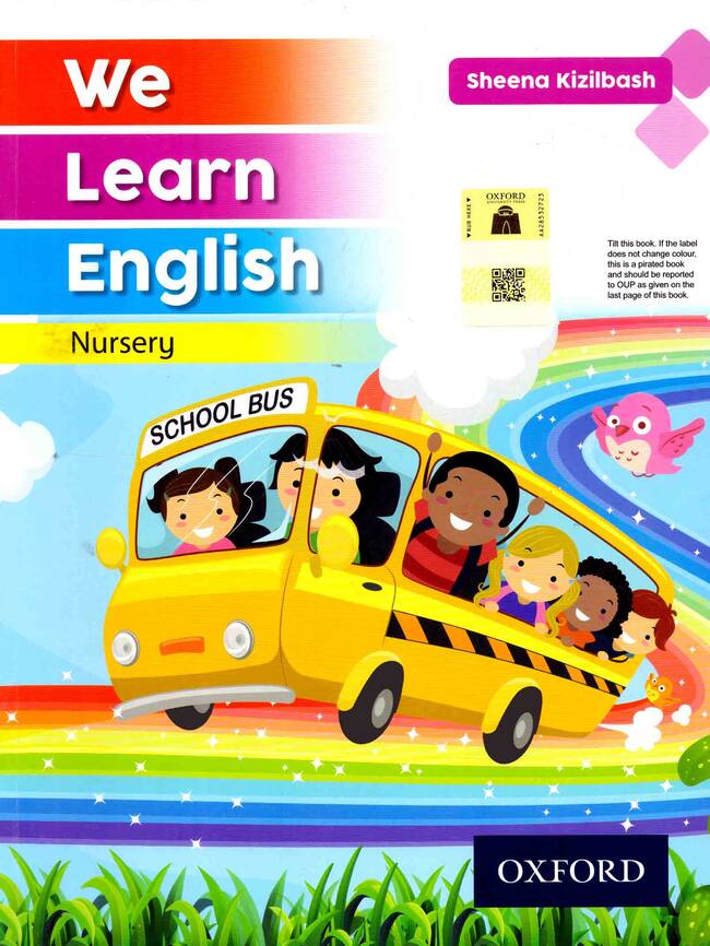 We Learn English Oxford Book for Nursery by Sheena Kizilbash