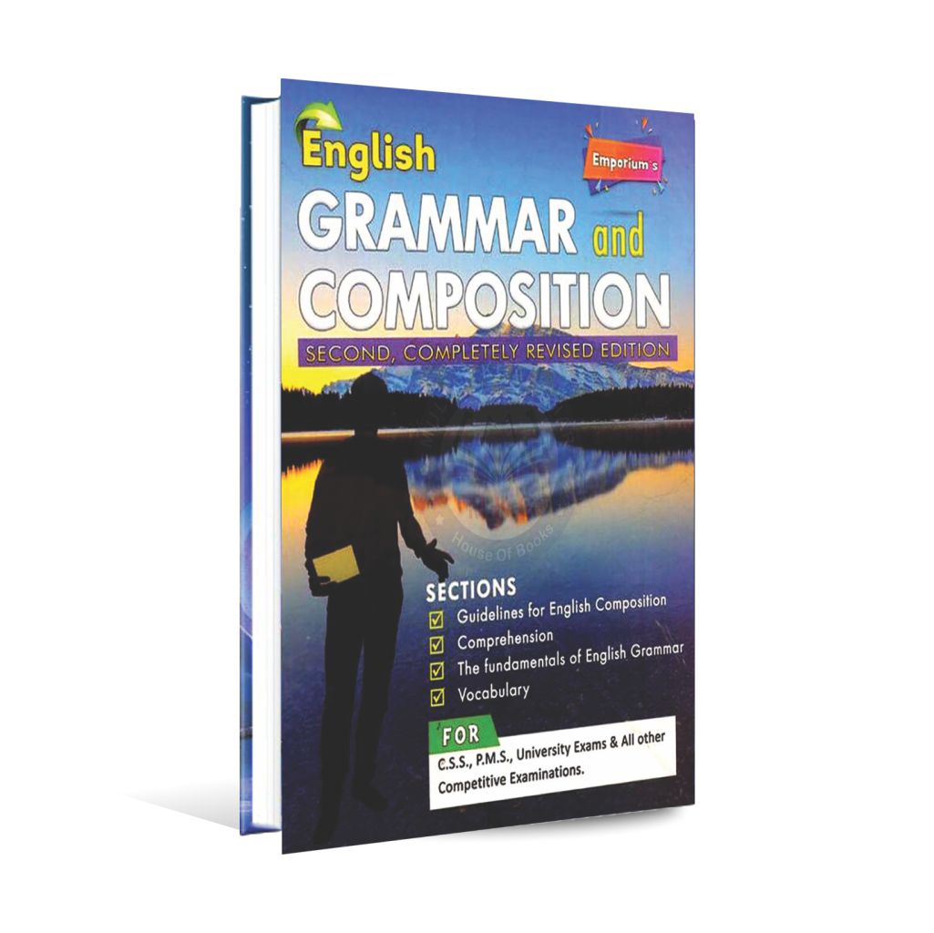 Emporium English Grammar and Composition Book by Prof Maleeha Ayaz Malik Multan Kitab Ghar