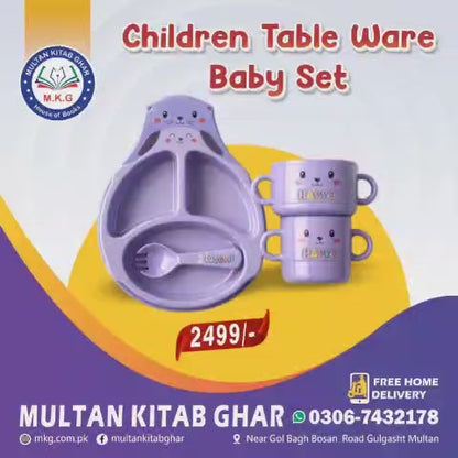 Children Tableware Set | Kids Dinner Set | MKG