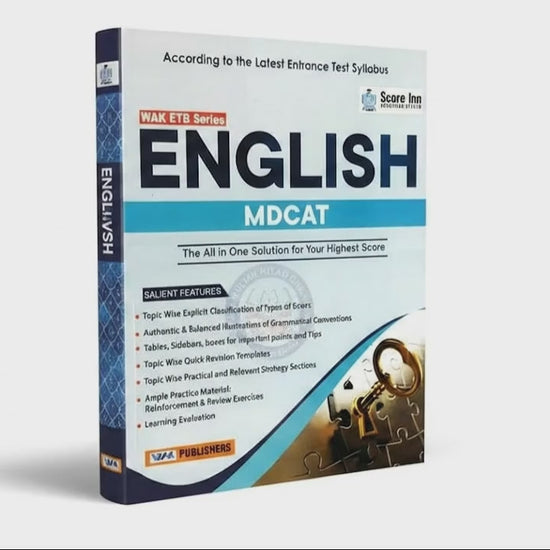 WAK ETB English MDCAT - MKG