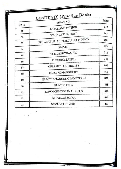 MDCAT Physics Preparation Practice Book By Azhar Iqbal Multan Kitab Ghar