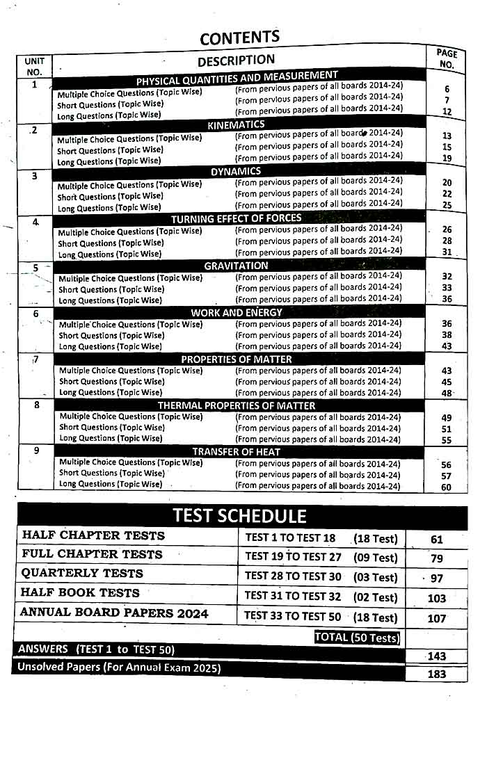 Captain Series Sharrah Physics Solved up to date papers E/M for Class 9 by Islam Traders Multan Kitab Ghar