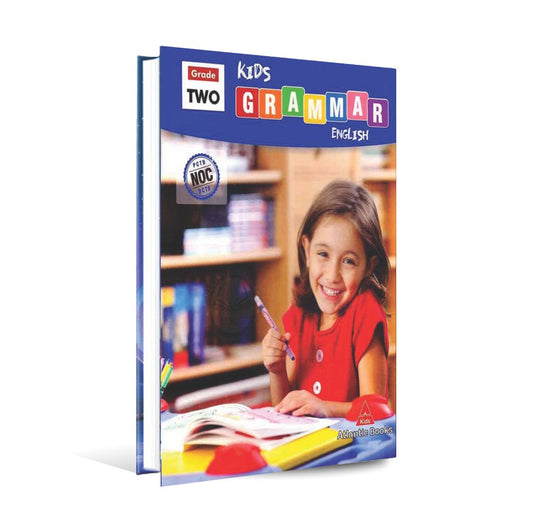 Kids Grammar English Book for Grade Two by Javed Publisher Multan Kitab Ghar