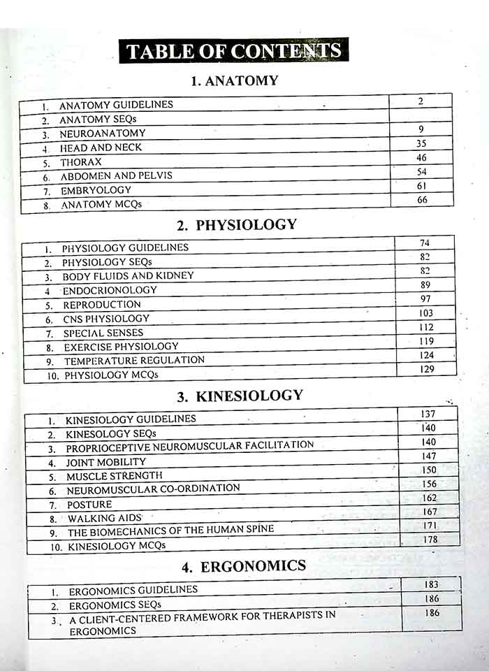 Solved SEQ Past Papers MCQs Book Key To DPT for 2nd years DPT By Dr. Shoaib Kanwal Multan Kitab Ghar