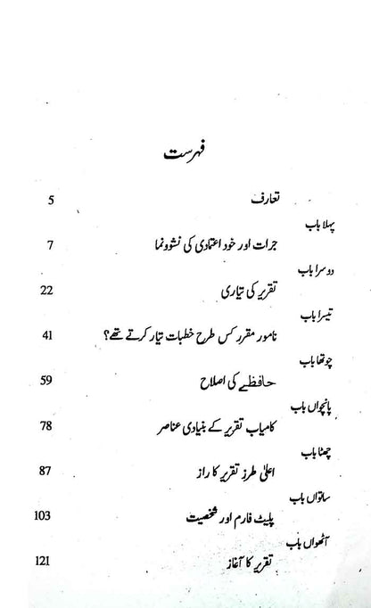 The Quick and Easy way to Effective Speaking Book in Urdu by Dale Carnegie's Multan Kitab Ghar