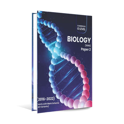 Cambridge O level Biology 5090 Paper 2 2016-2022 Past Papers by Kamil Books Multan Kitab Ghar