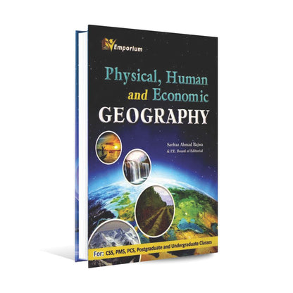 Emporium Physical, Human and Economic Geography Book by Sarfraz Ahmad Bajwa Multan Kitab Ghar