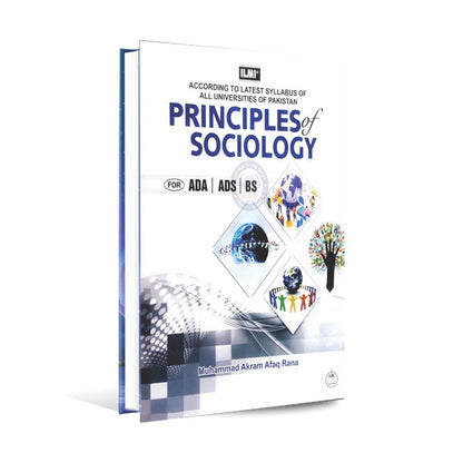 ilmi Principle of Sociology Book for ADA, ADS, BS By M Akram Afaq Rana Multan Kitab Ghar