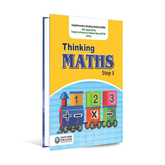 Thinking Maths Step 3 Book Written By Maheen Farooq Multan Kitab Ghar