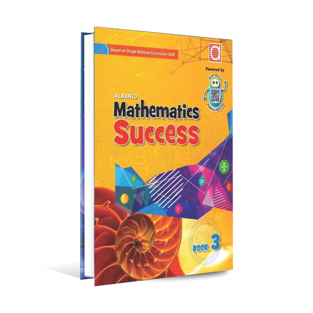 Albakio Mathematics Success Book 3 By Robo Quick Multan Kitab Ghar