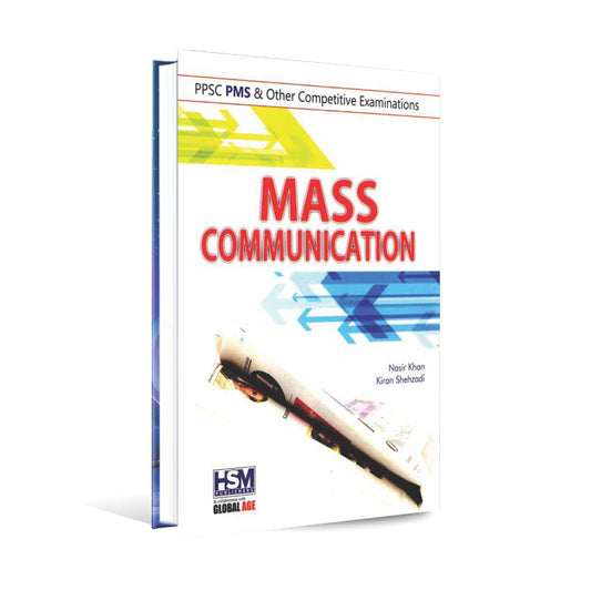 Mass Communication Book For PPSC PMS & Other Competitive Exams By Nasir Khan Multan Kitab Ghar