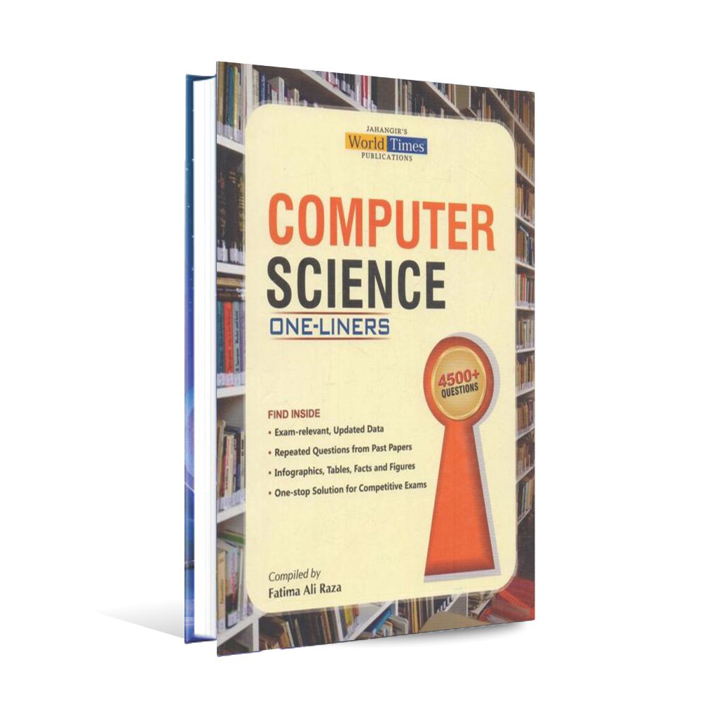 JWT Computer Science One Liner Book by Fatima Ali Raza Multan Kitab Ghar